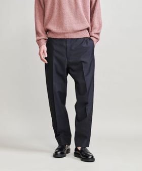 H＞ウールモヘヤジェントル テーパードパンツ