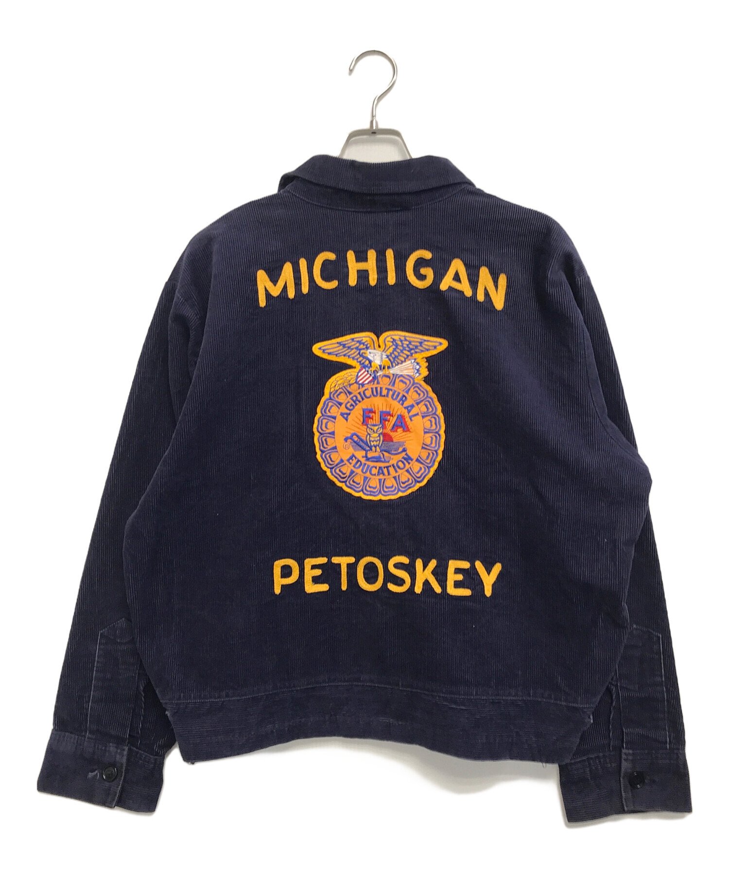 中古・古着通販】VINTAGE (ヴィンテージ) FFAジャケット ネイビー