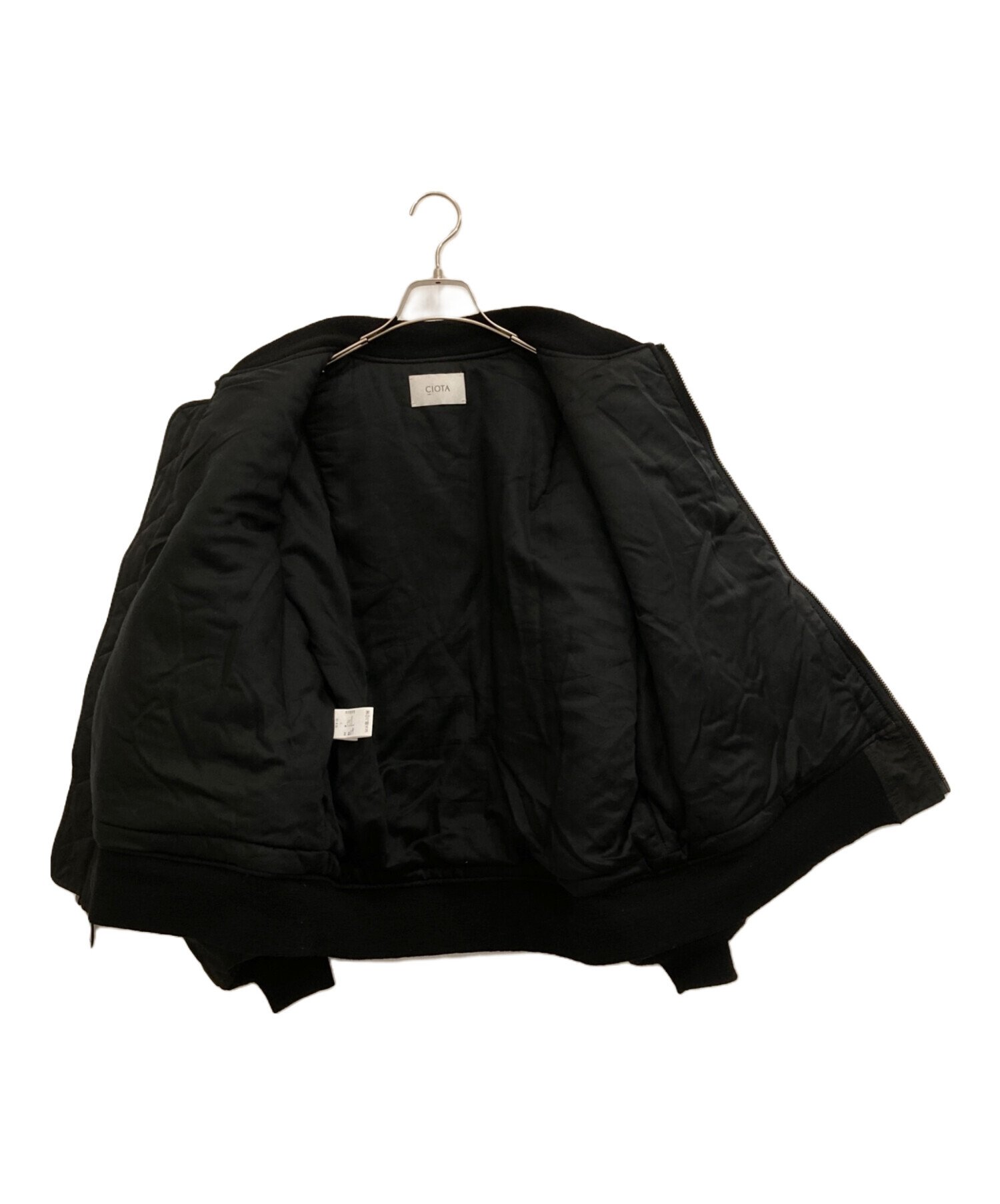 中古・古着通販】CIOTA (シオタ) MA-1 Flight Jacket ブラック サイズ