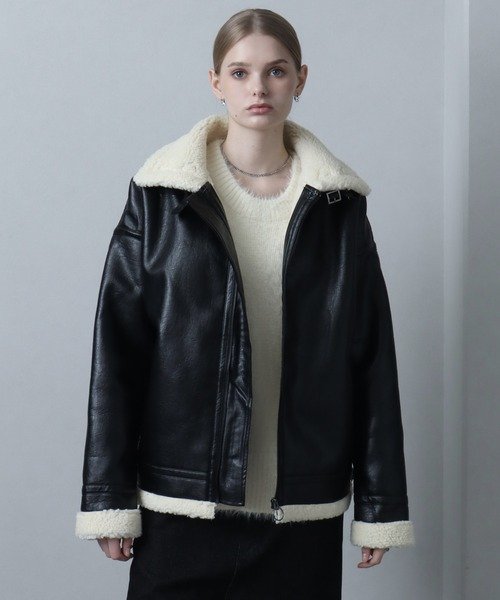 welise（ウェライズ） ムートンジャケット ムートンコート 「welise