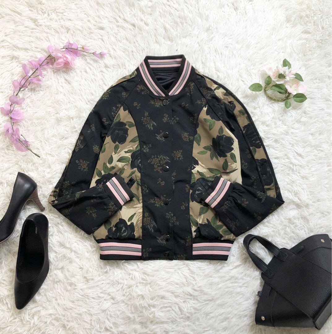 美品】 COACH コーチ リバーシブル スタジャン スーベニアジャケット