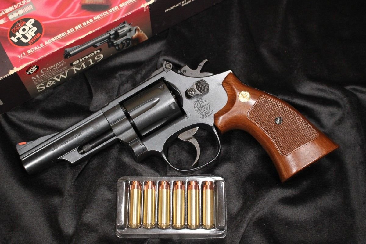 次元大介仕様 東京マルイ S&W M19 コンバットマグナム4インチ HW ガス