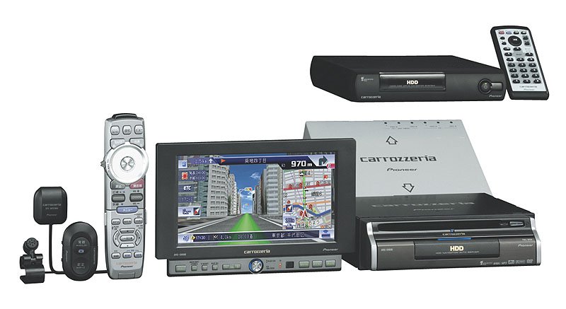 パイオニア、「HDDサイバーナビ」の2004年モデル4機種