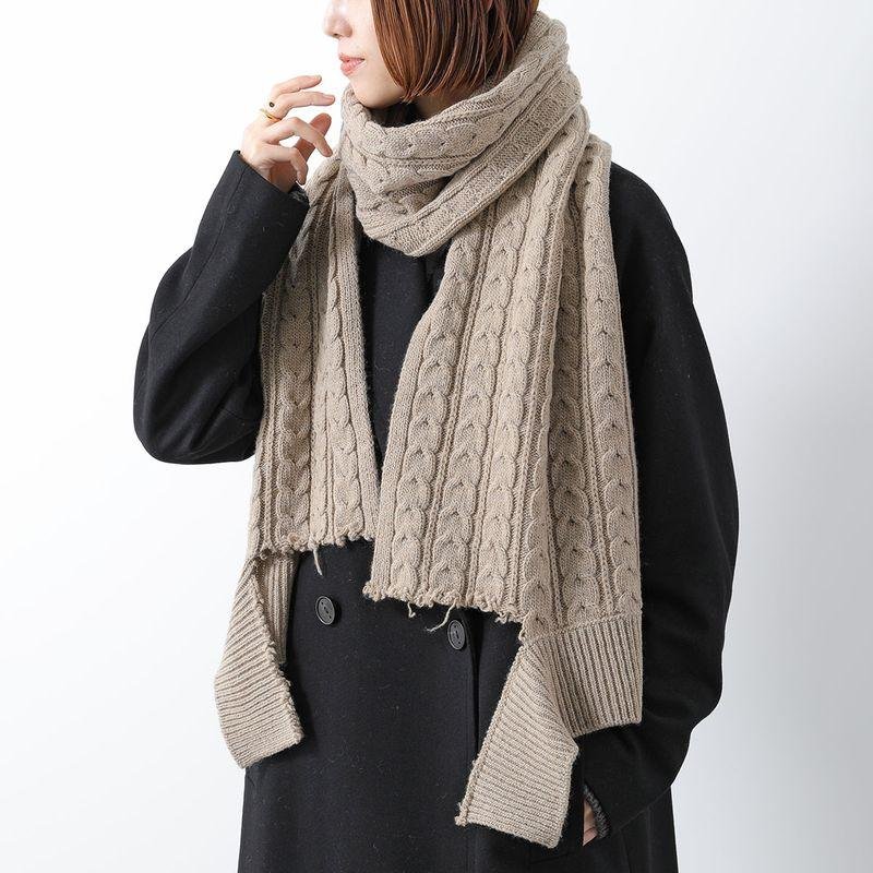 MM6 エムエムシックス メゾンマルジェラ マフラー S62TE0050 S18385