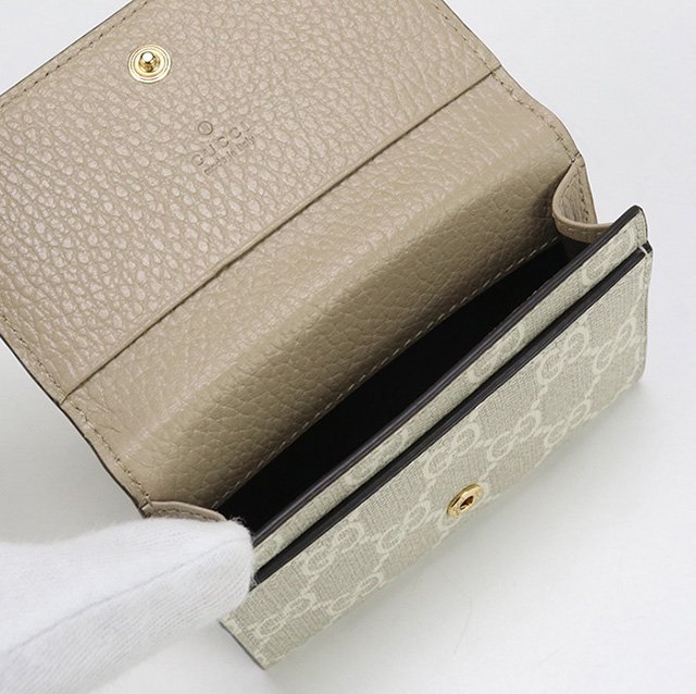 GUCCI（グッチ） 中古 名刺入れ レディース ブランド ダブルG バイ