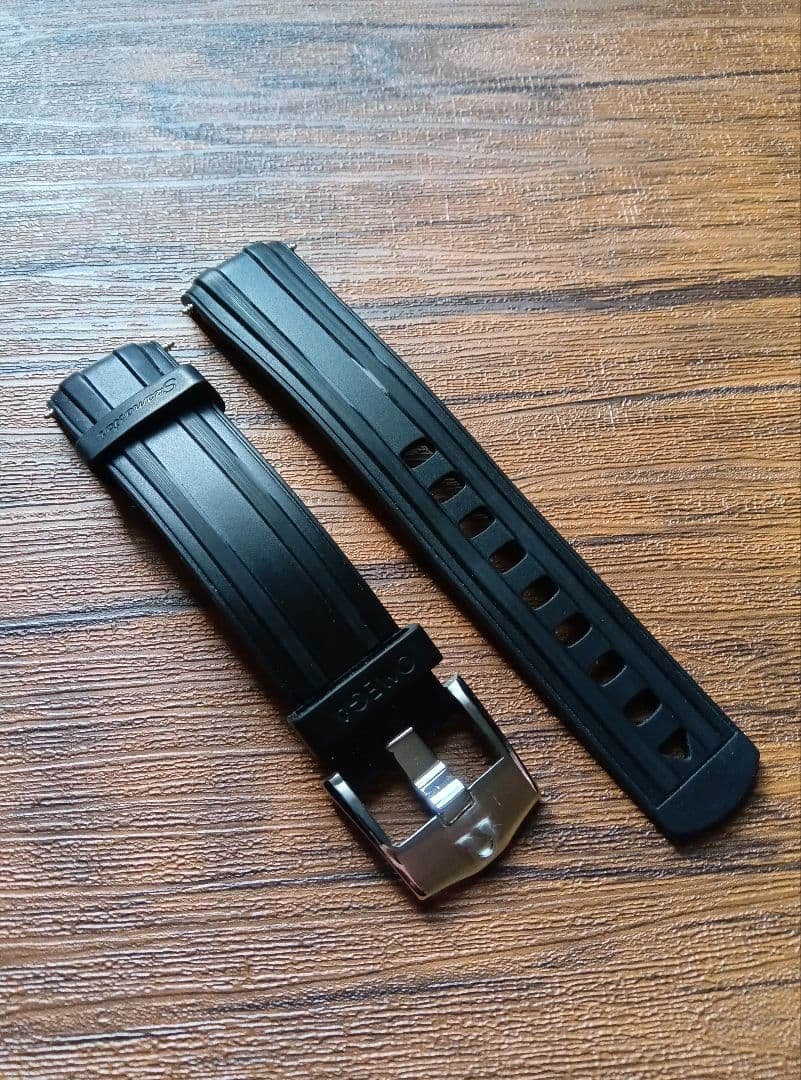 オメガ　純正　ラバー　ベルト　ストラップ　20mm ブラック　シーマスター　美品 楽天市場】オメガ ラバーベルト 腕時計バンド ブラックホワイトライン