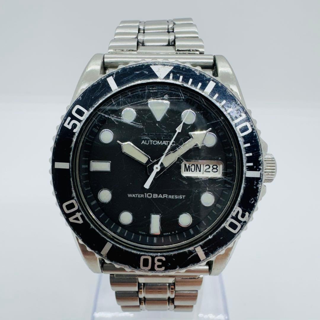 ✨セイコー✨7S26-0040✨WR 10BAR✨ダイバー✨自動巻き✨腕時計✨ 楽天市場】【SEIKO/セイコー】 ダイバー 7S26-0040 腕時計 ステンレス
