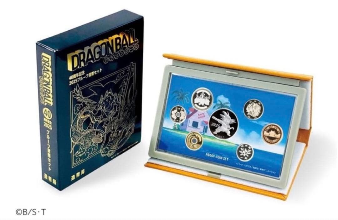 ドラゴンボール40周年記念 2025プルーフ貨幣セット ドラゴンボール40周年記念2025プルーフ貨幣セット/ドラゴンボール40