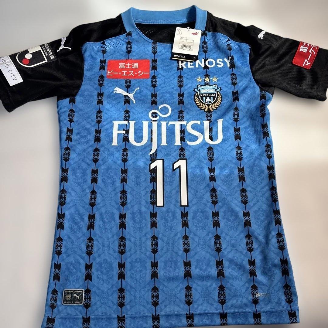 川崎フロンターレ　小林悠　2020ユニホーム　M PUMA 川崎フロンターレ 2024 ユニフォーム アウェイ 半袖 #11.小林悠