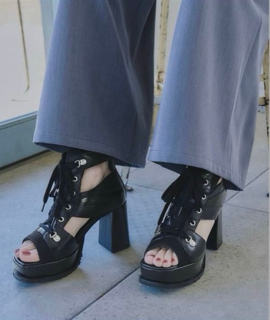 スニーカーチャンキーブーサン(HARE) Lサイズ HARE（ハレ） ブーツ スニーカーチャンキーブーサン(HARE) レディース