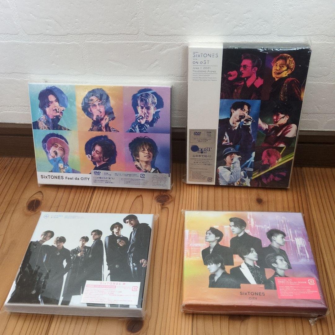 SixTONES ライブDVD・アルバムセット - メルカリ