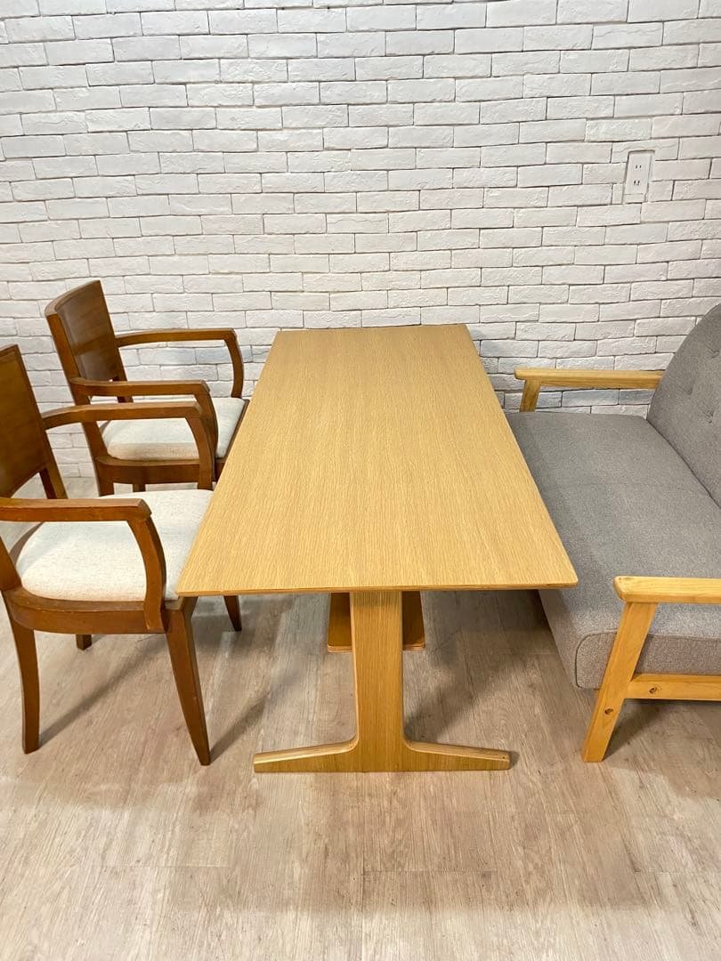 【東京都内23区配送無料】無印良品　ダイニング　テーブル　リビング　机　食卓 東京都内23区配送無料】無印良品ダイニングテーブルリビング机食卓